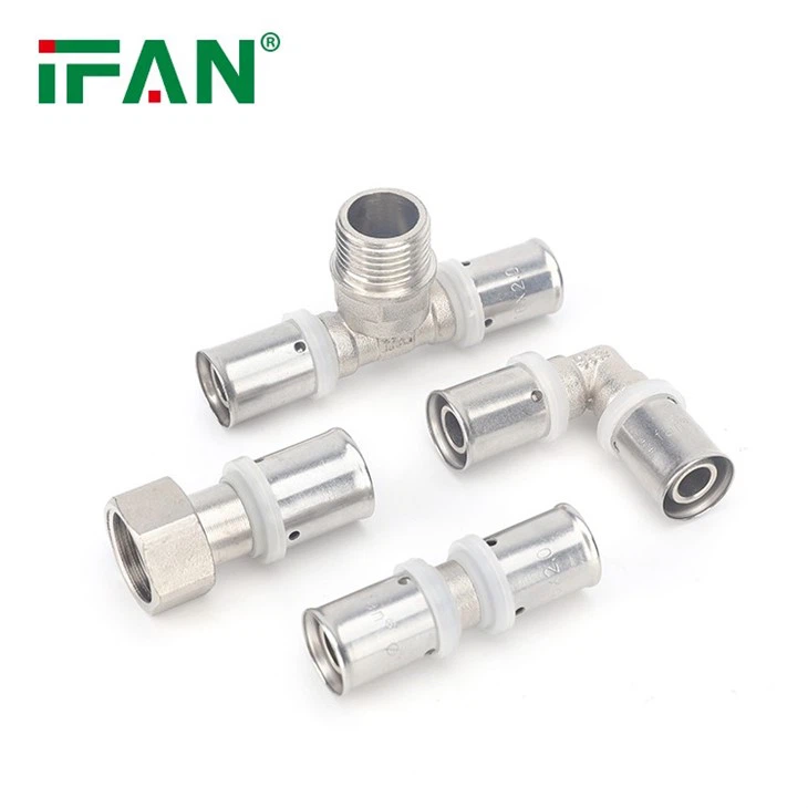 Brass PEX Press Tee Fittings