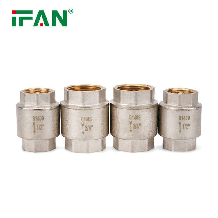 Ifan 81409 Brass -terugslagklep