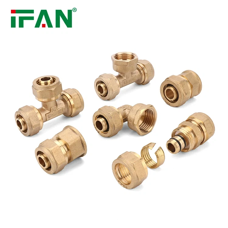 Ifan Brass Gas Compression Fittingen
