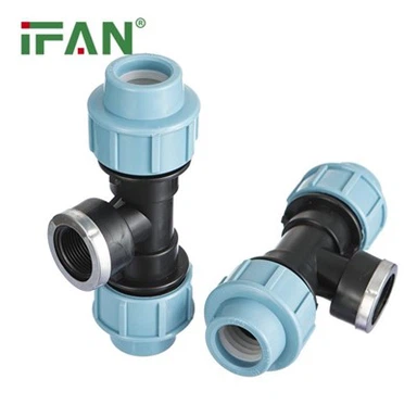 IFAN Safe HDPE buisfittingen vrouwelijk T-stuk EN 12201
